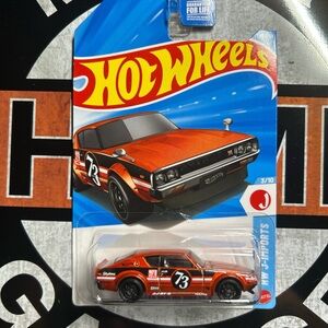 Hot Wheels Orange Die-Cast Car